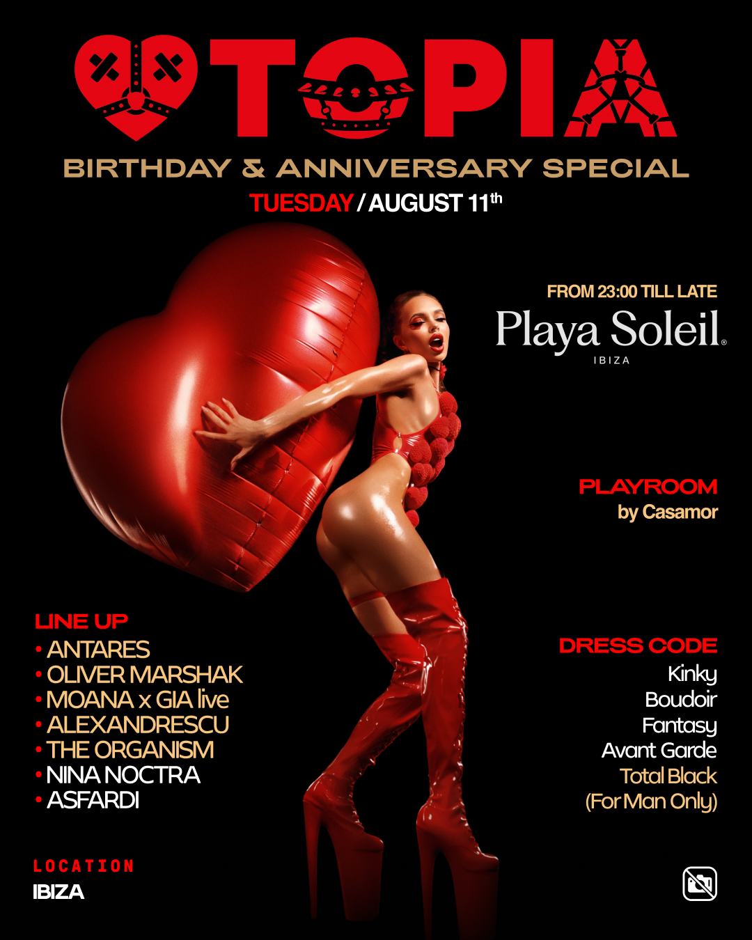 Utopia Birthday & Anniversary Special